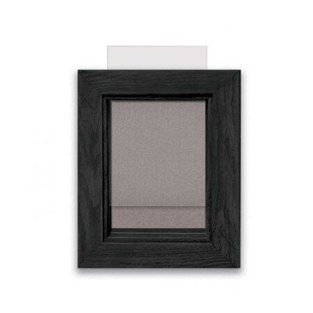 United Visual Products Indoor Enclosed Combo Board, 72"x36", Black Frame/Burgundy & Cinnabar UVCB7236B-BURGUN-CINNABA